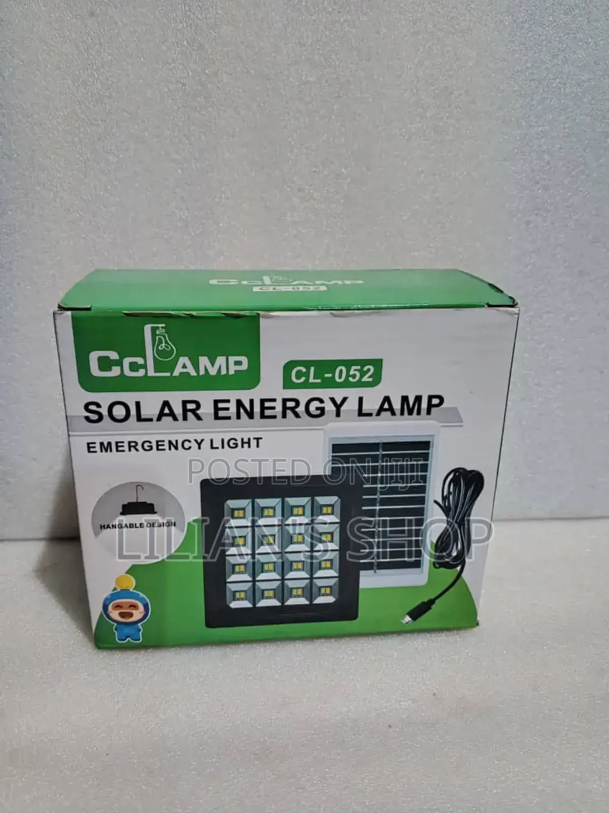 Cclamp Cl-052 Solar Energy Lamp
