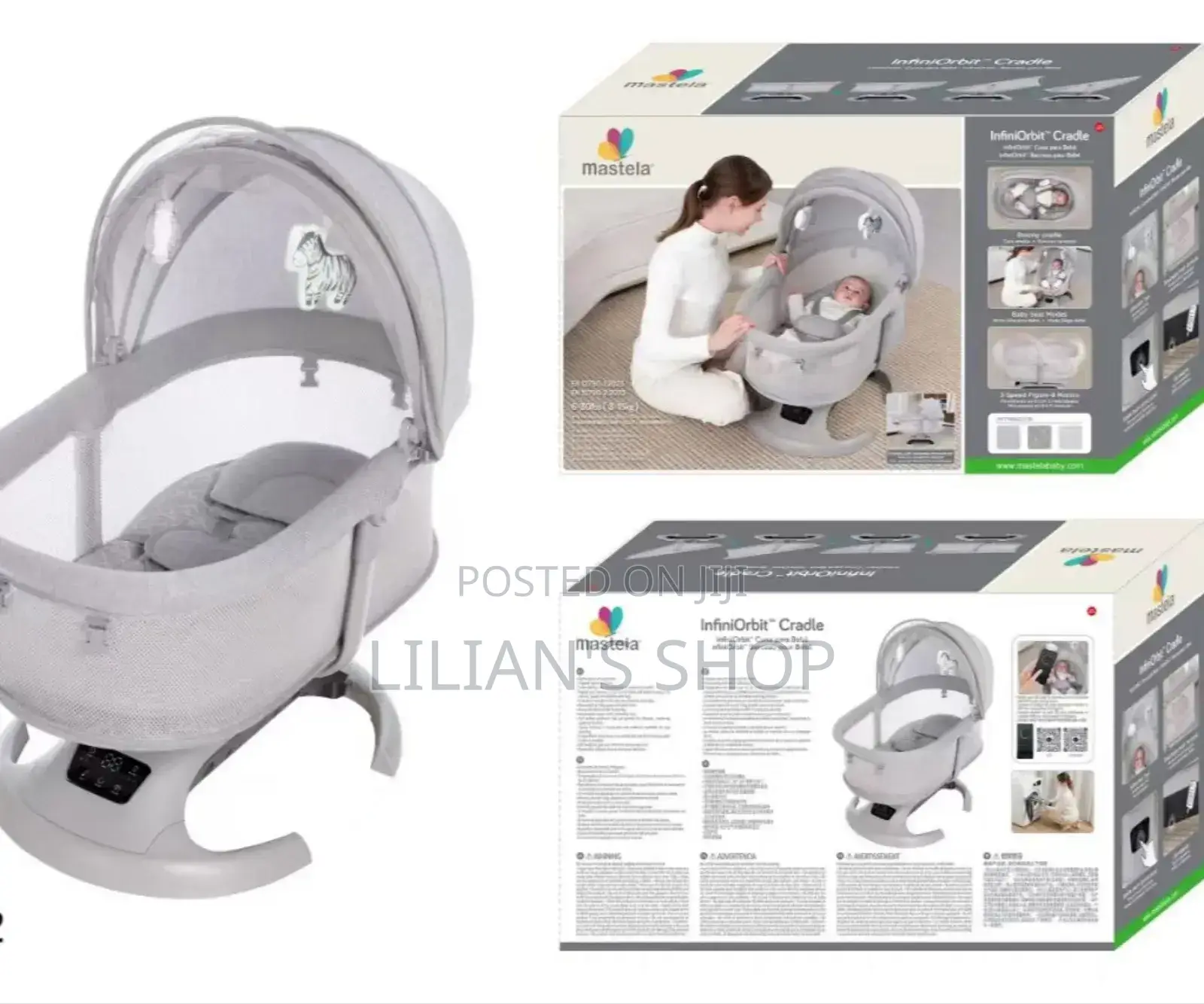 Mastela Infini Orbit Cradle or Electric Baby Swing/Rocker.