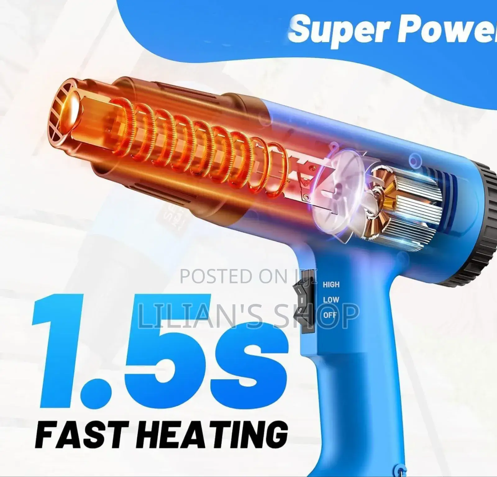Industrial Electric Hot Air Heat Gun