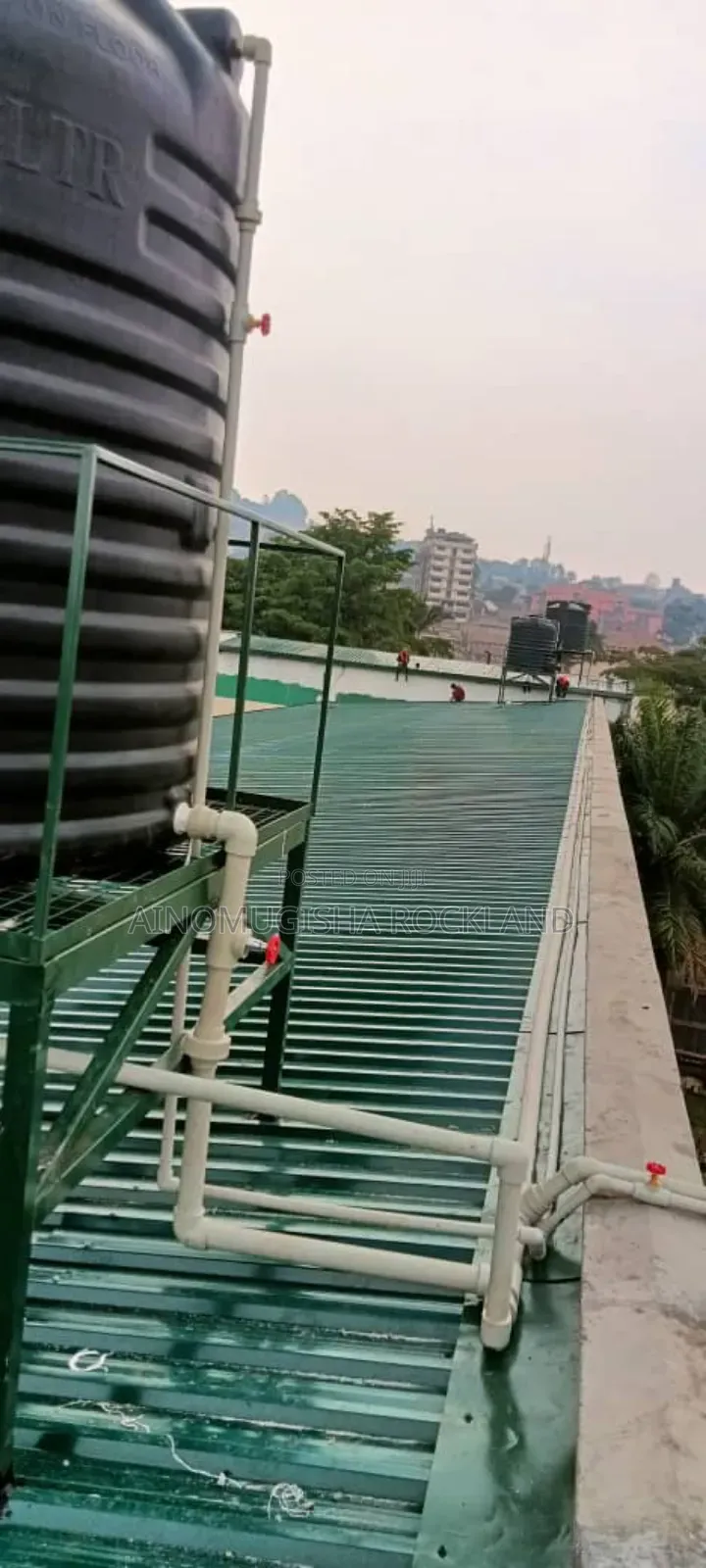 Tank Installation And Pipe Work Installation