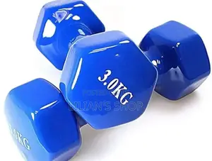 Premium Quality 3kg Vinyl Dumbbell 2 PCS