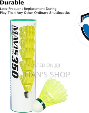6pcs Yonex Mavis 350 Nylon Badminton