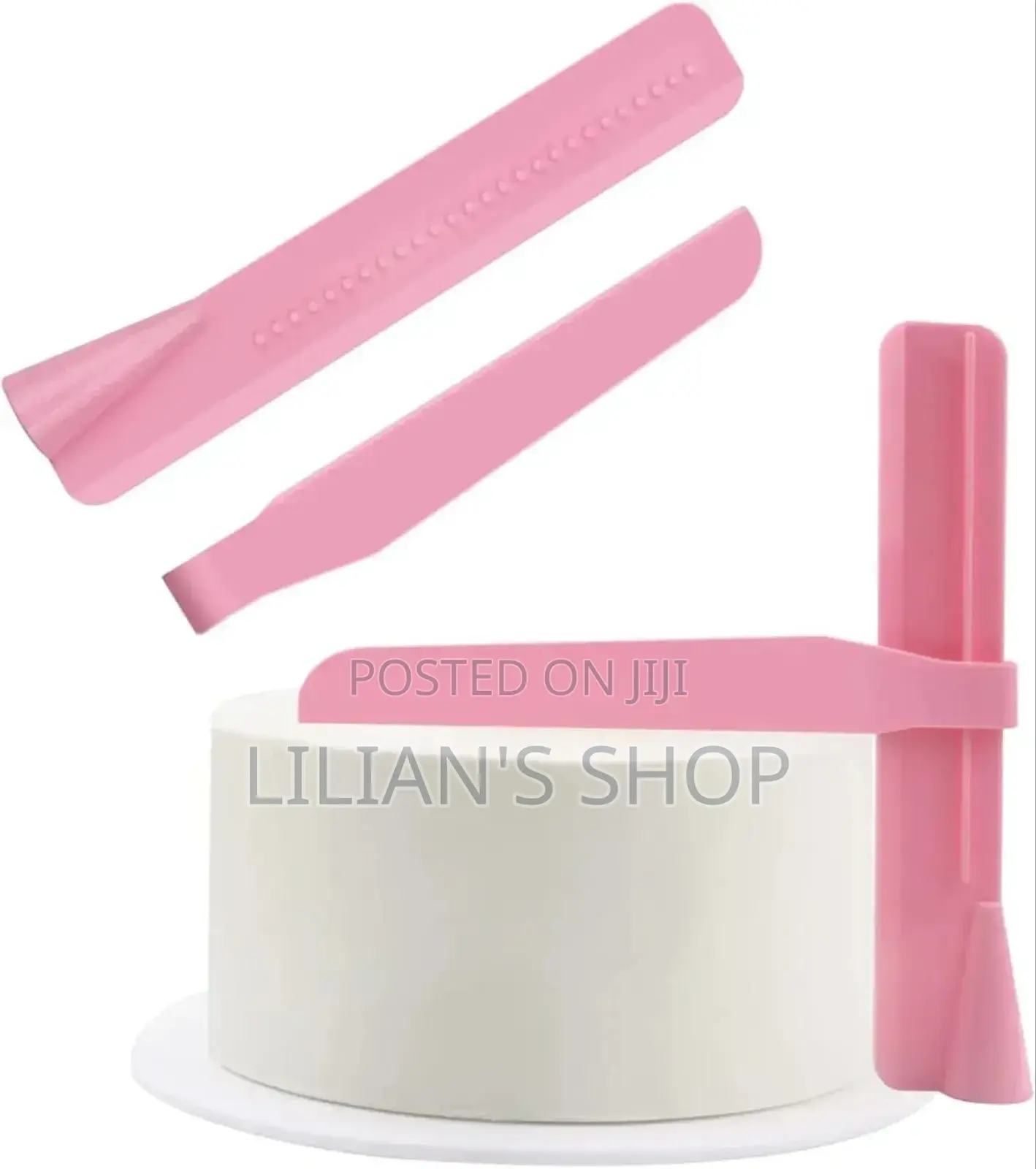 Adjustable Plastic Cake Scraper or Smoother