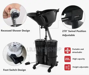 Height Adjustable Shampoo Unit