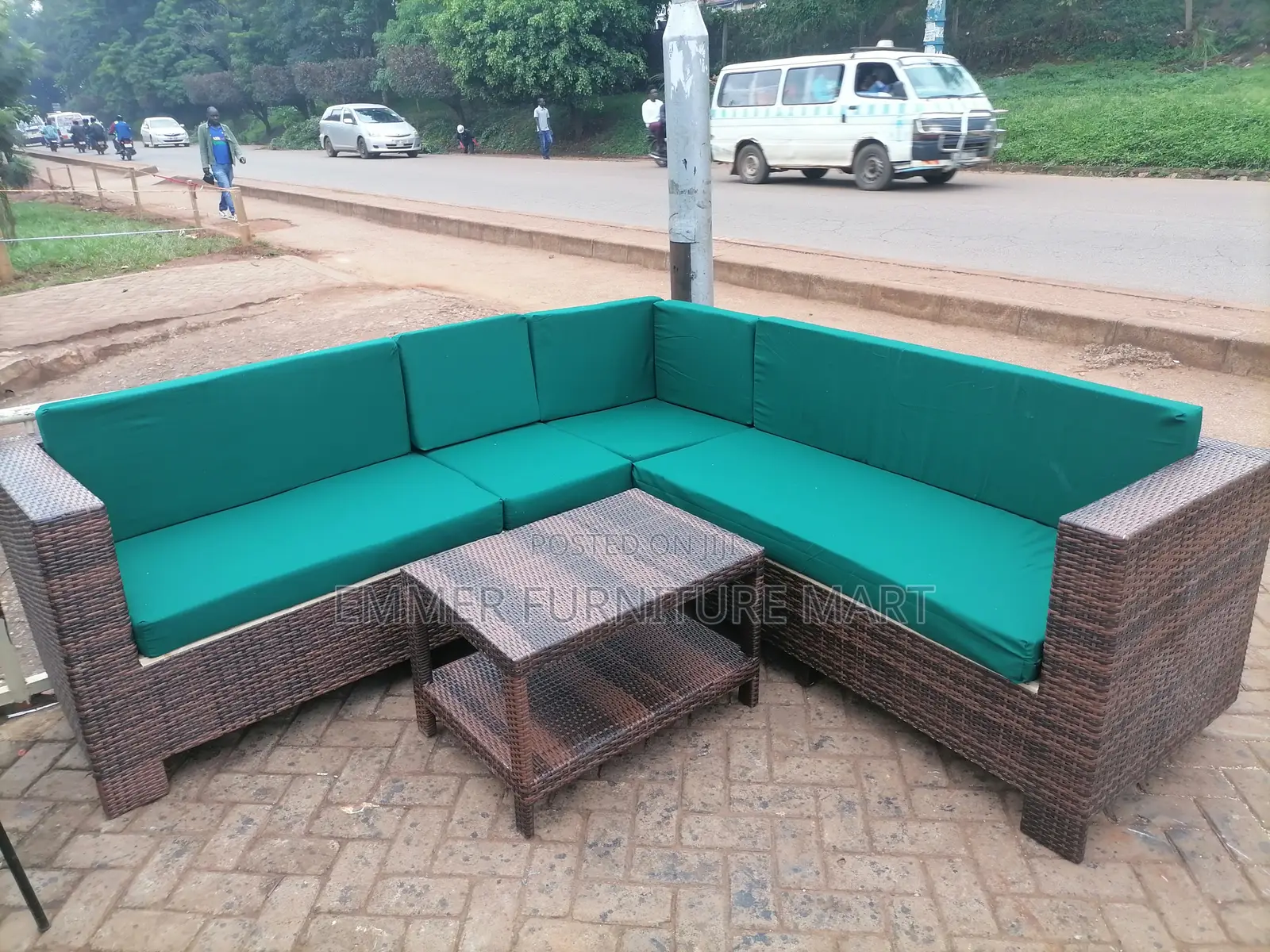 Crafted Boxbody Seater and Center Table