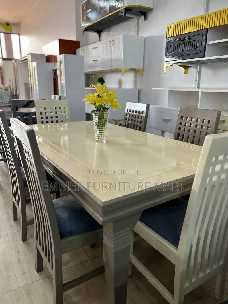 Dinning Chairs and Table (6-Seater)