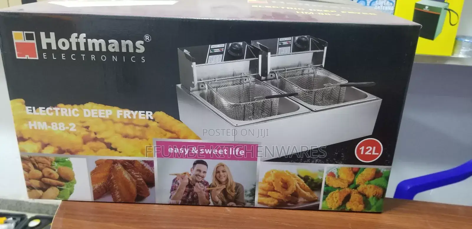 Deep Fryer Double