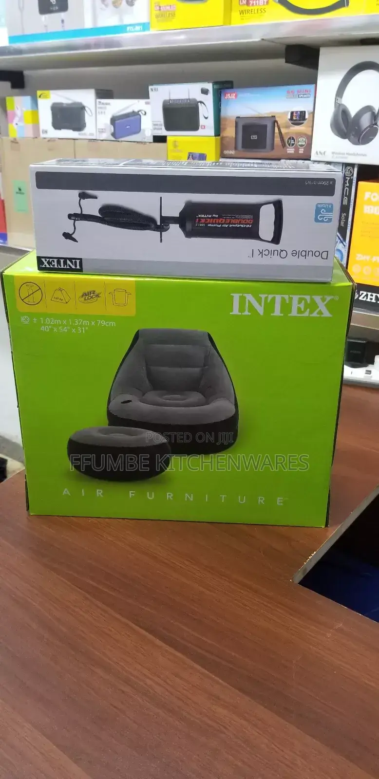 Inflatable Chair With Pump