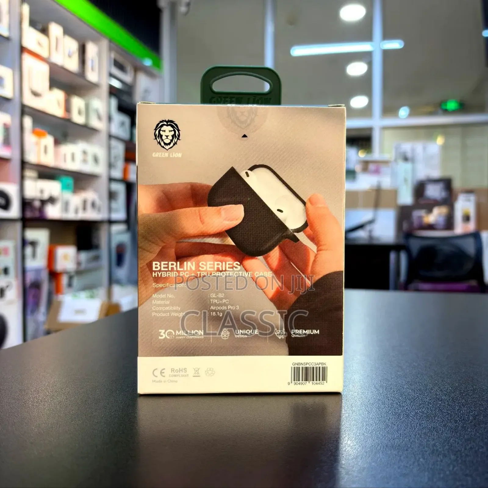 Green Lion Berlin Series Case for Airpods Pro 3