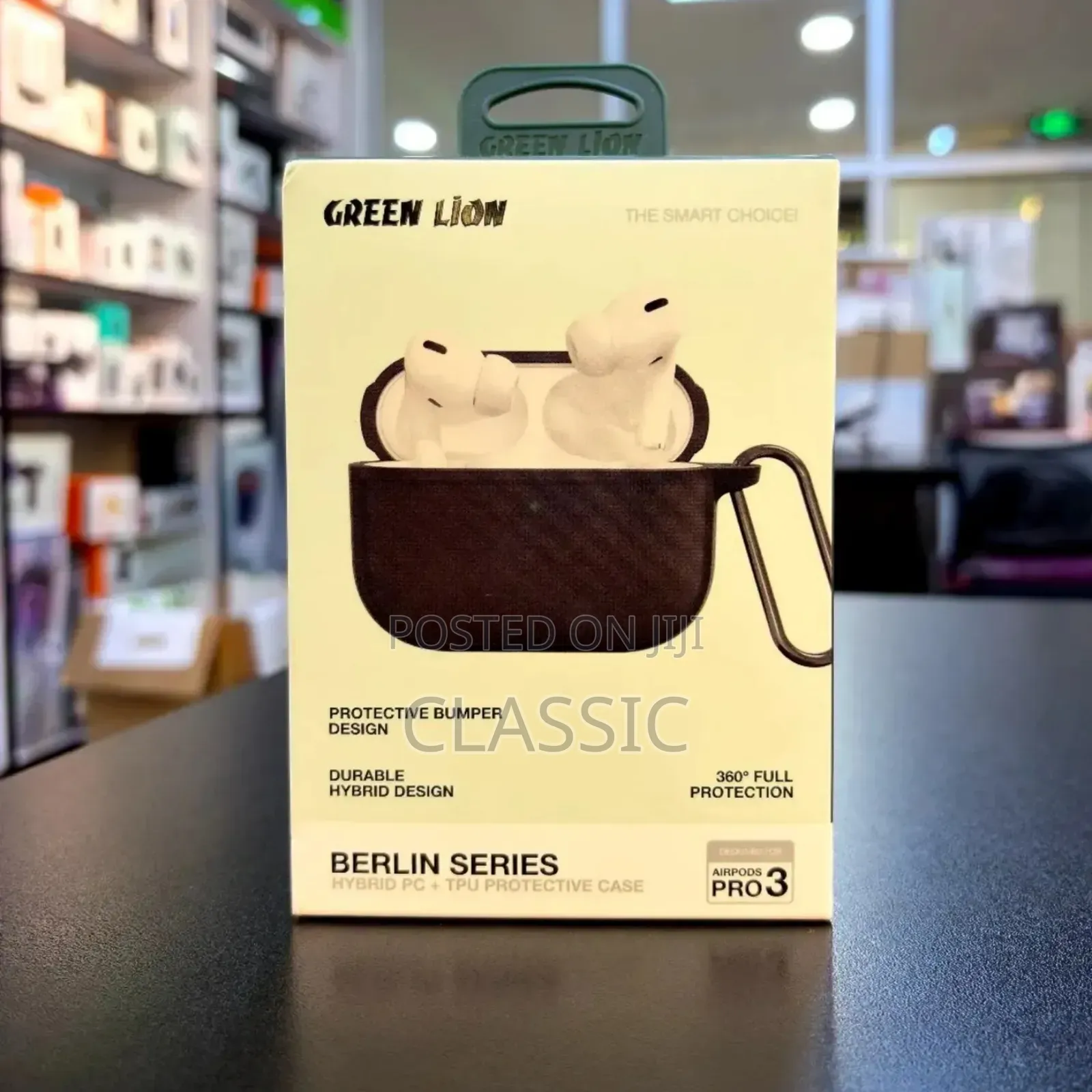 Green Lion Berlin Series Case for Airpods Pro 3
