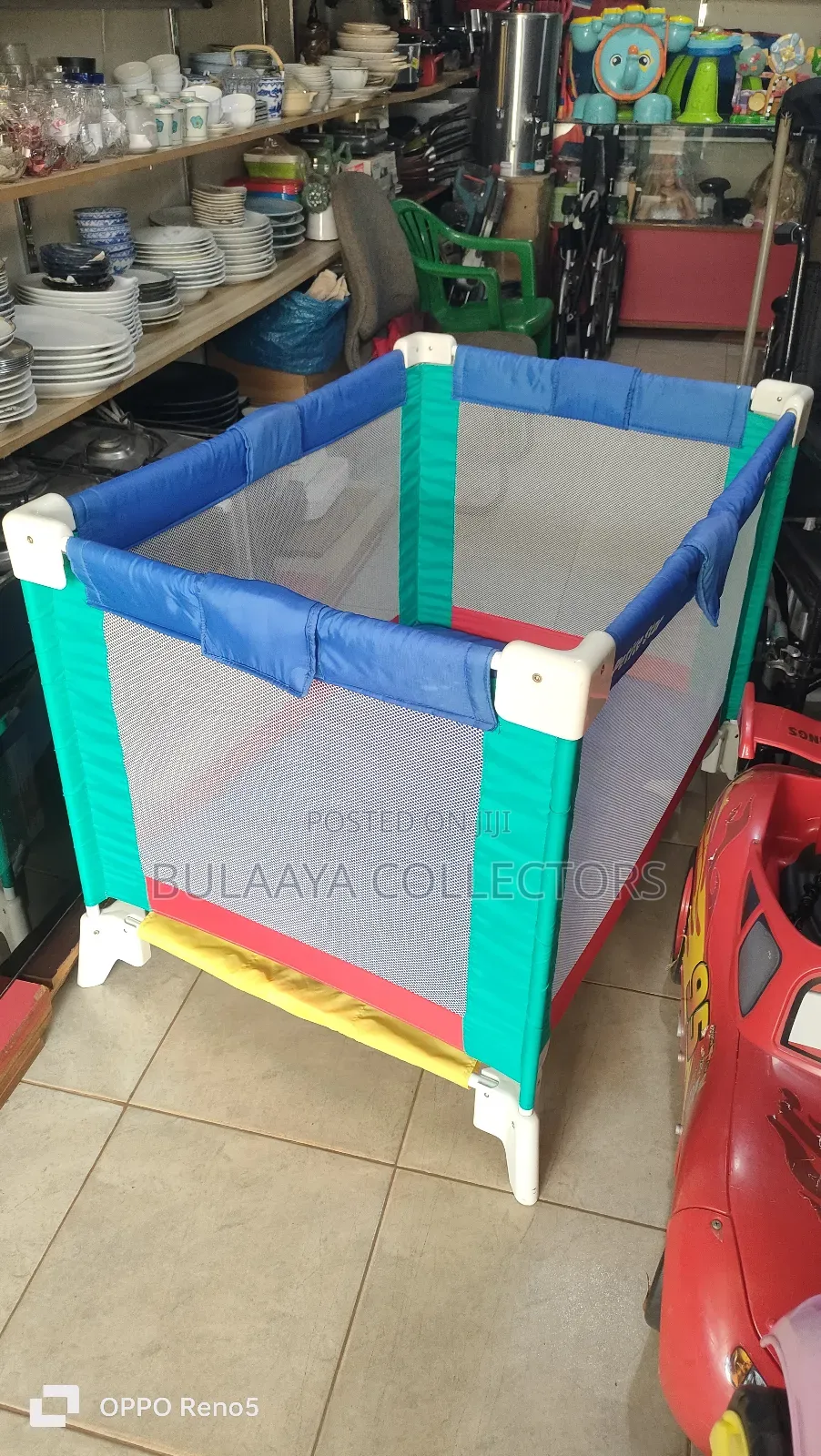 Uk Used Fold-N-Go "Traveller" Bed/Crid/Cot/Play Yard, Uk Used.