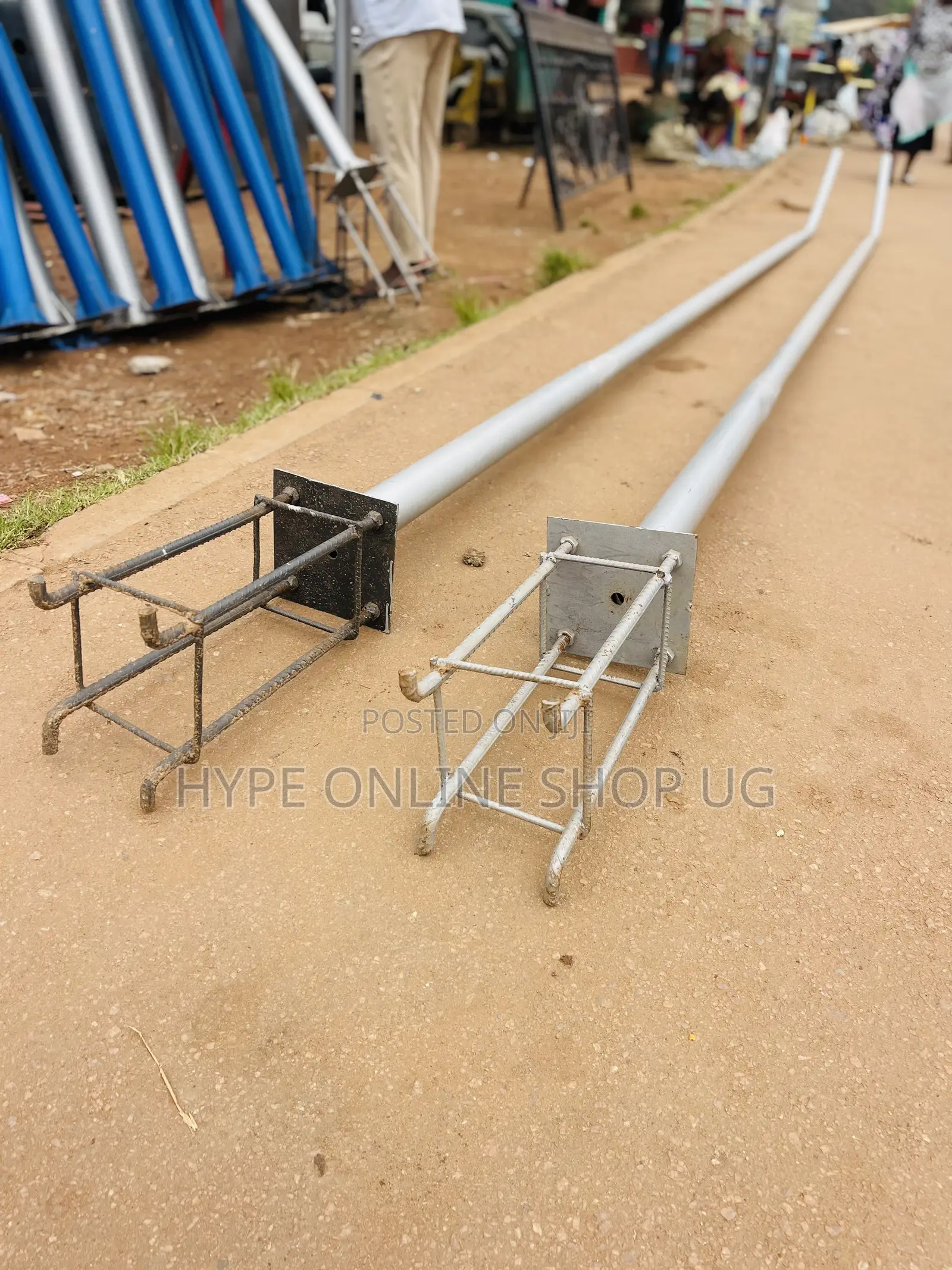 Strong Solar Poles for Long View Lights