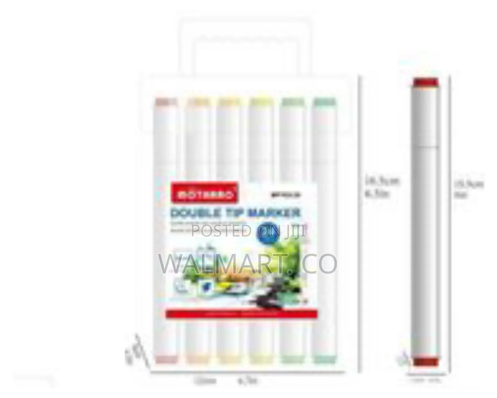 Motarro Professional 12 Piece Dual Tip Marker Set