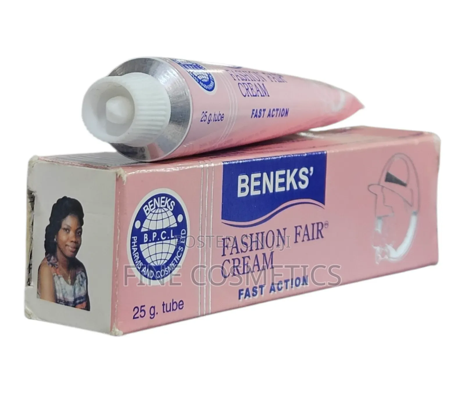Original Beneks Fashion Fair Tube Fast Lightening Cream Tube