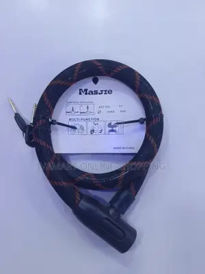 Bicycle / Motorcycle Cable Lock - Flexible, Anti-corossion