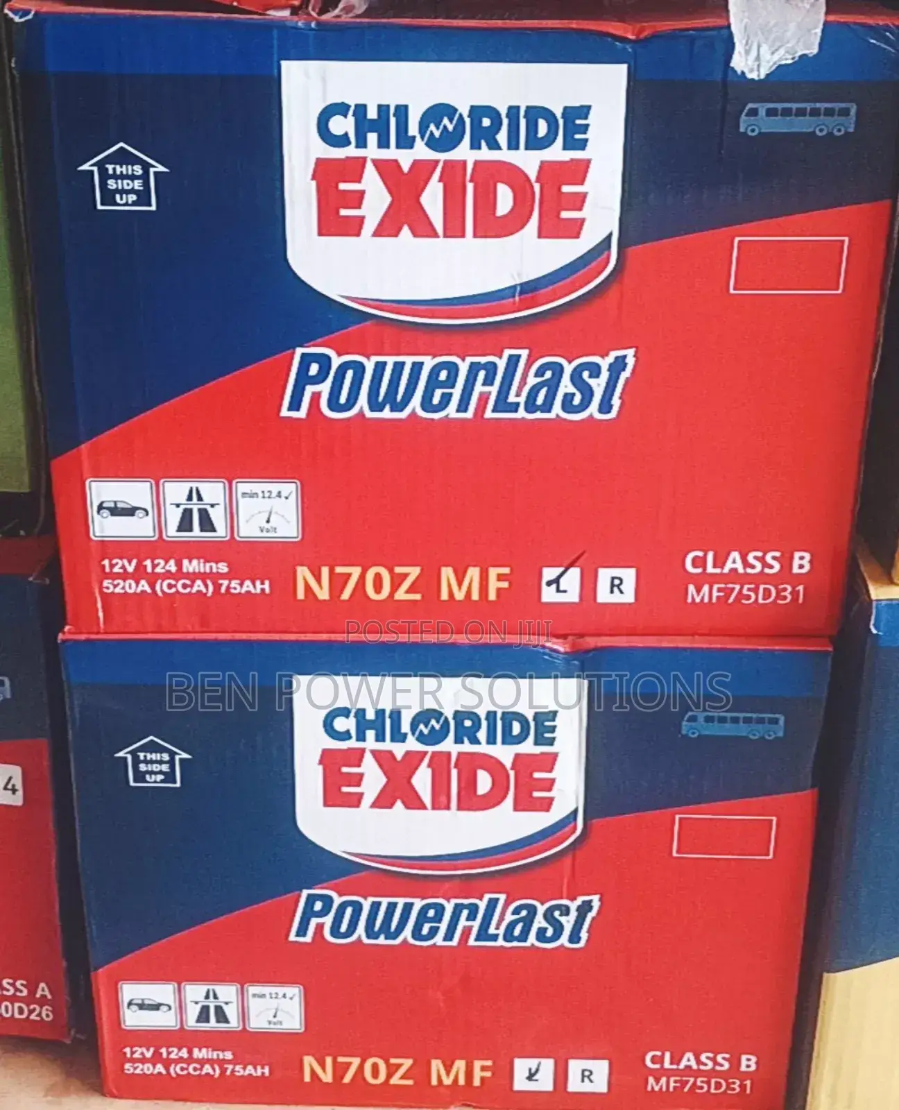 N70z Mf Exide Car Battery
