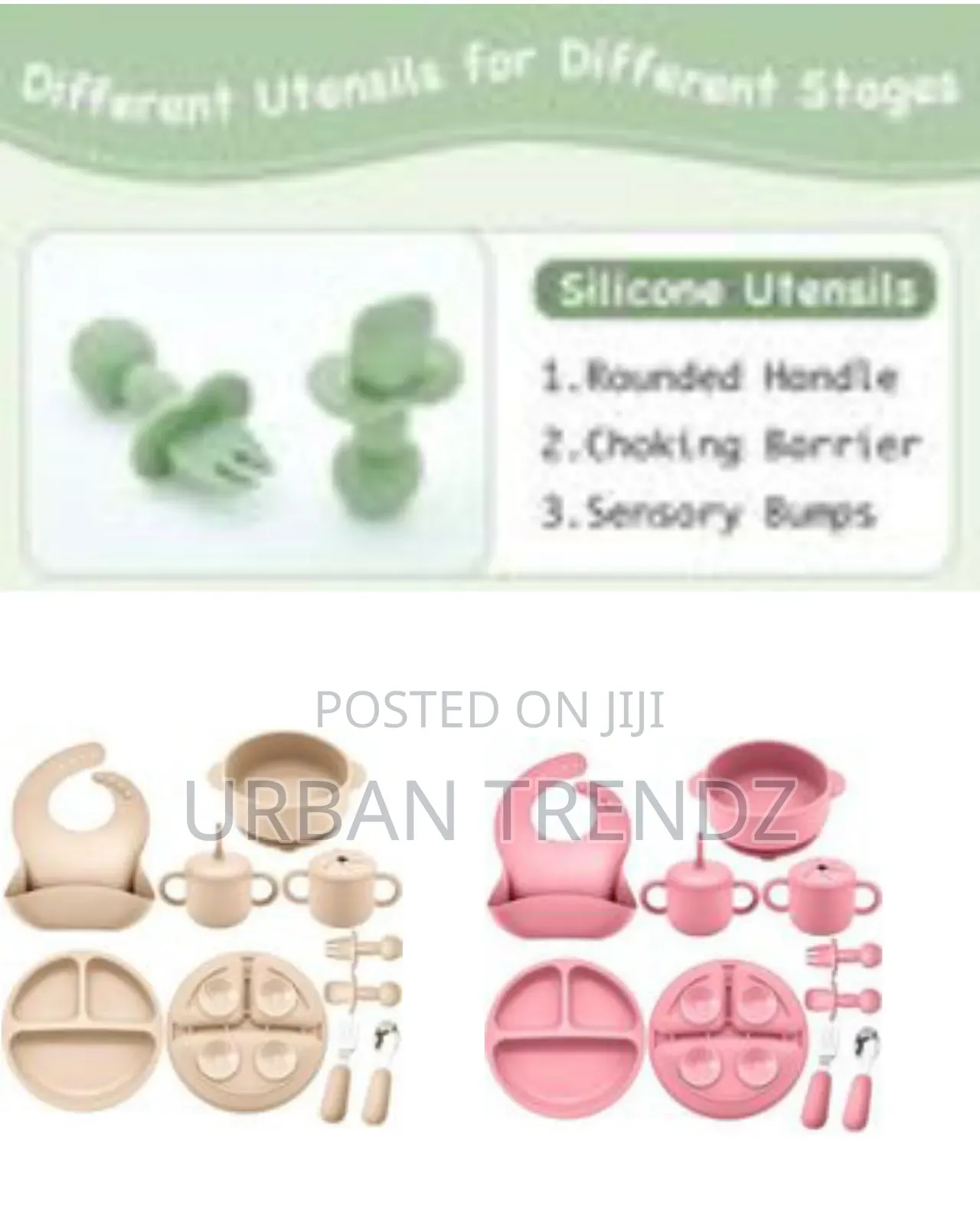 Complete Silicone Baby and Toddler Feeding Set