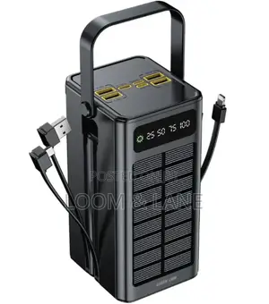 Green Lion Solar X 60000mah Power Bank Pd 20w - Black