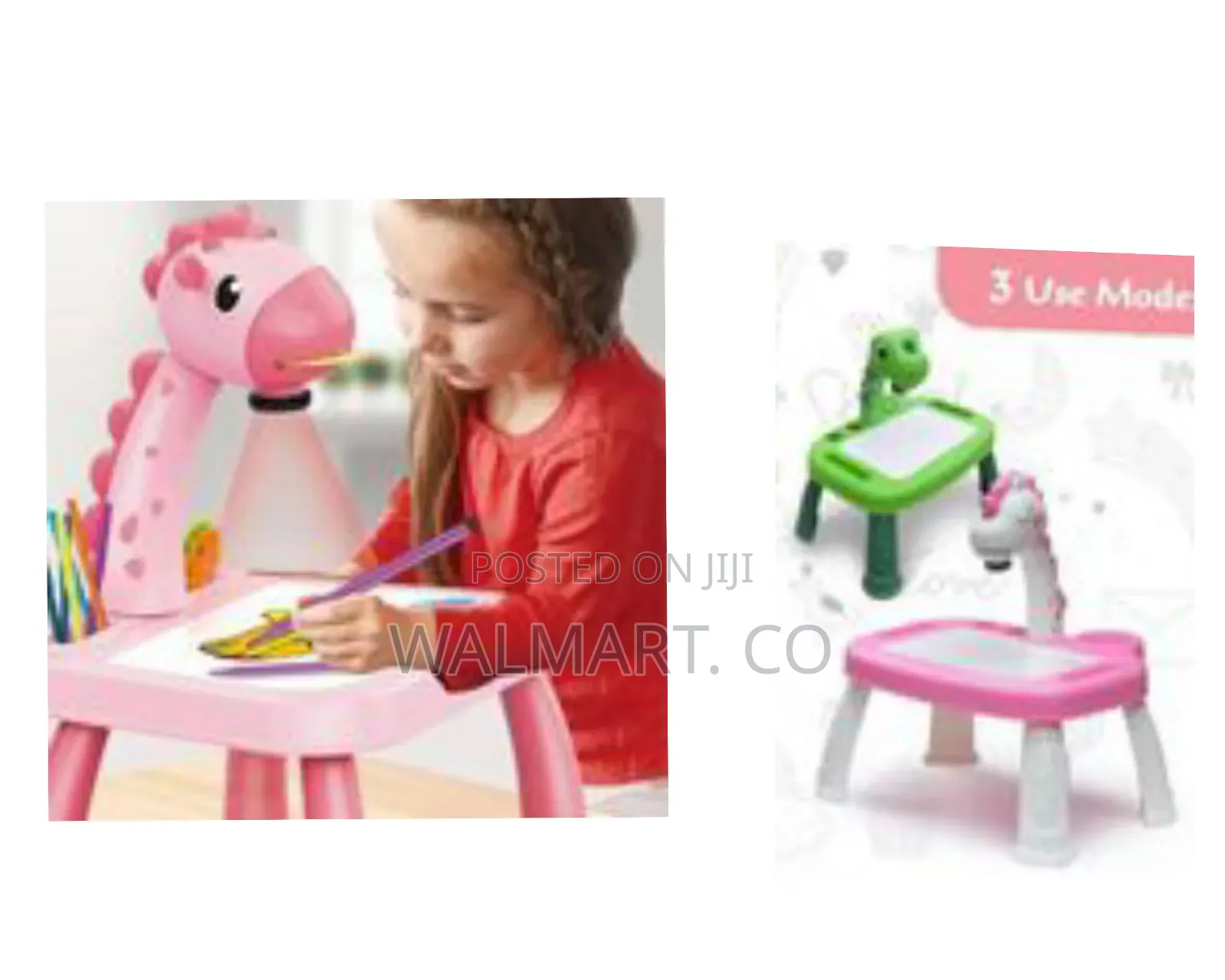 Unicorn Themed Educational Drawing Projector Table and Art Desk