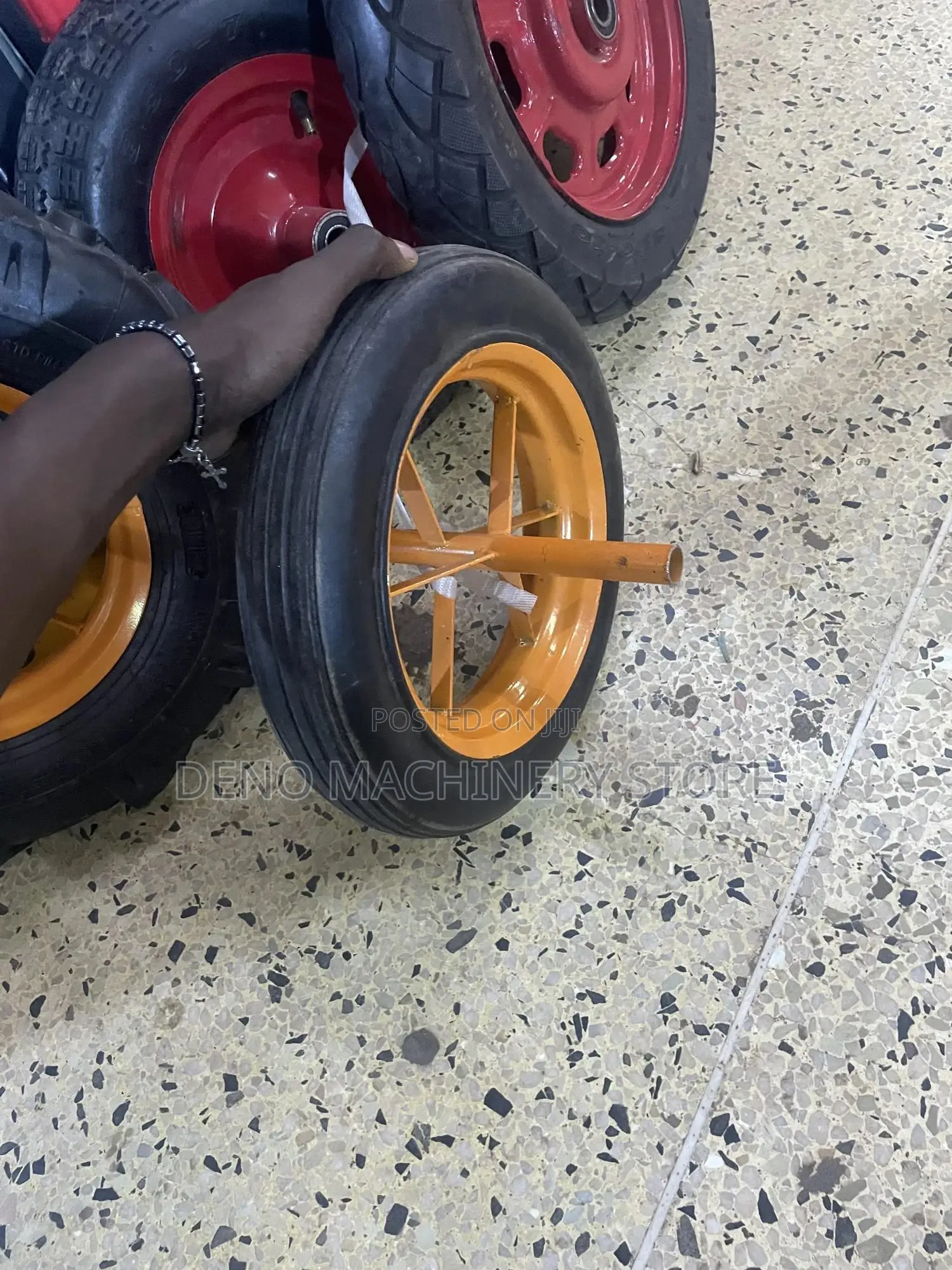 Solid Wheelbarrow Tyres