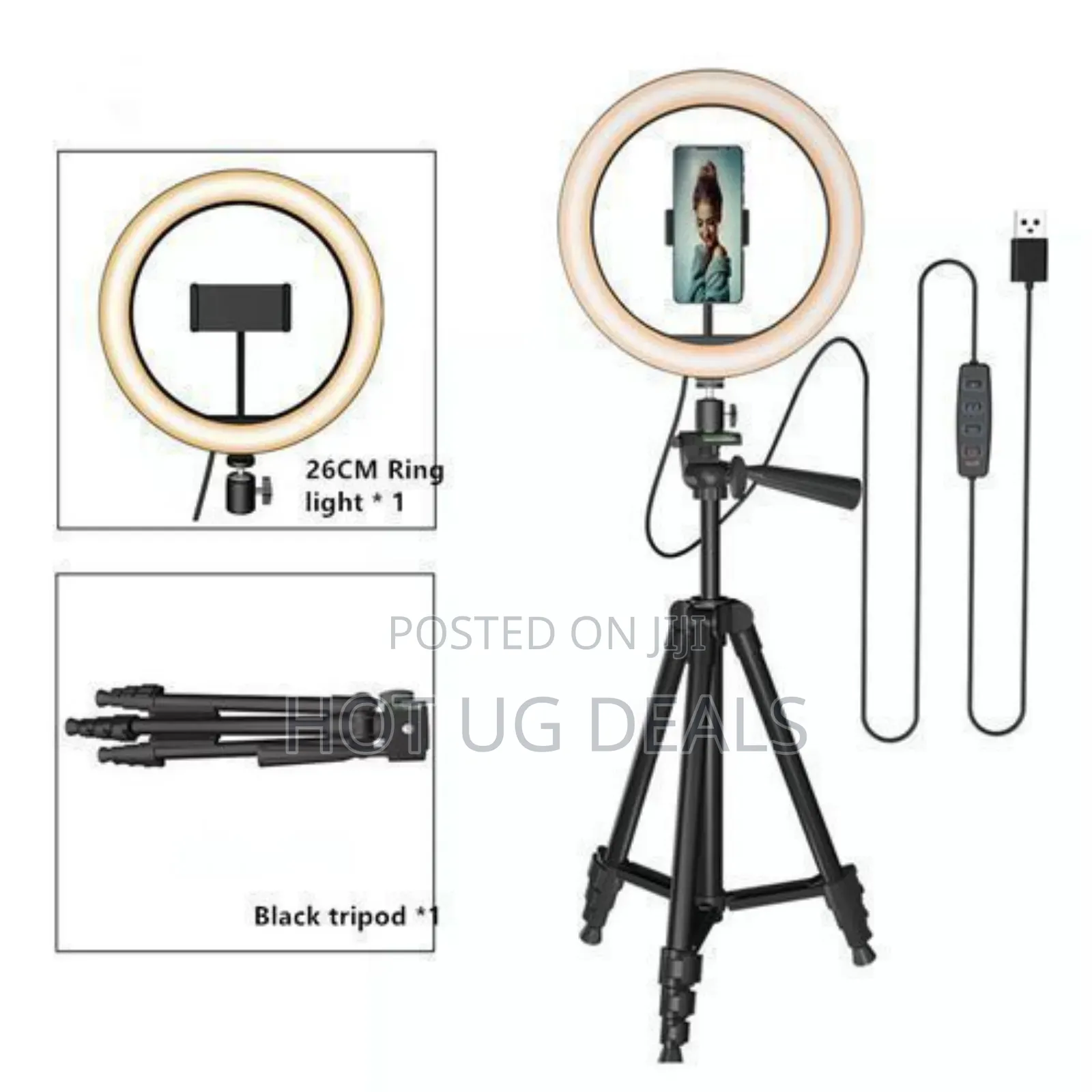 10 Inch Ring Light / 10inch Ringlight / 10 Inch Ringlight With Stand,