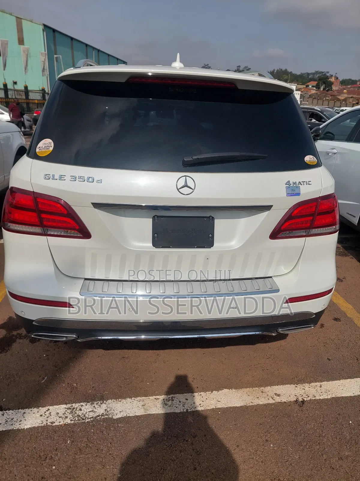 Mercedes-Benz GLE-Class GLE 350d 4MATIC 2016 White