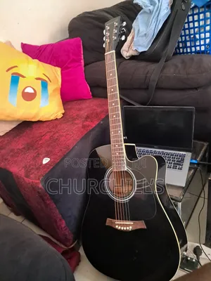 Sonido Sme C105 6-Strings Semi Acoustic Guitar, Right Handed, Black