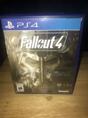 The Fallout 4 Game Cd For Ps4. Why Are You Not Buying This Game