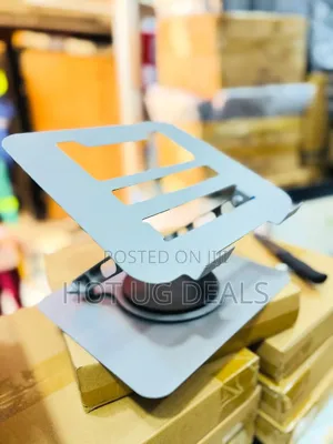 360 Rotating, Adjustable, Foldable Laptop Stand Made Of Aluminum Alloy