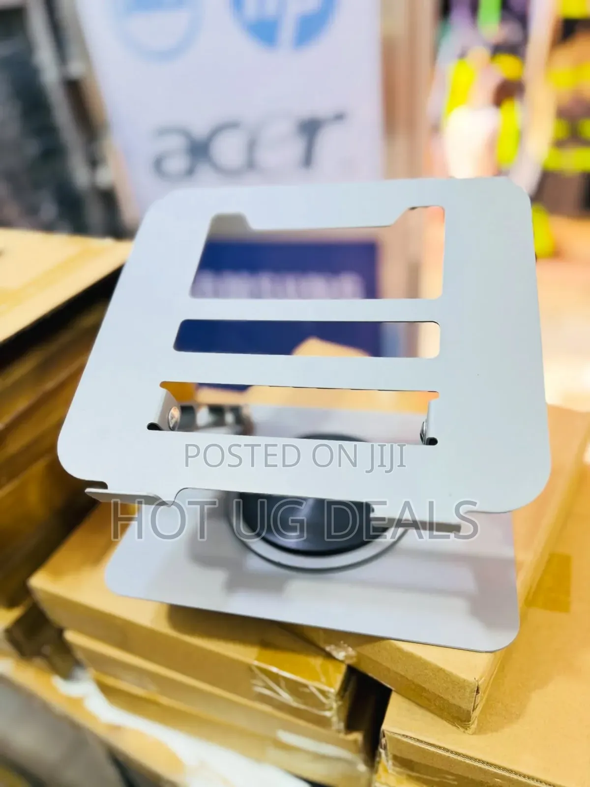 360 Rotating, Adjustable, Foldable Laptop Stand Made Of Aluminum Alloy