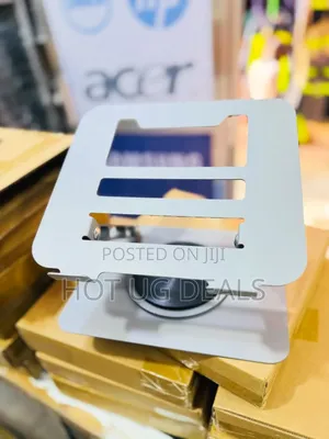 360 Rotating, Adjustable, Foldable Laptop Stand Made Of Aluminum Alloy