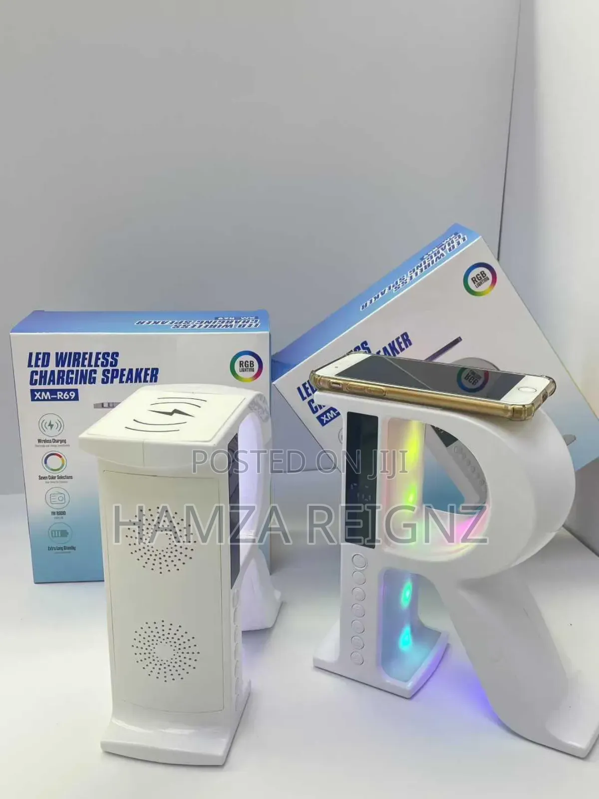 Led Wireless Charging Speaker