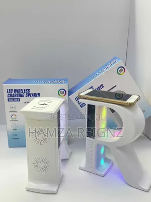 Led Wireless Charging Speaker