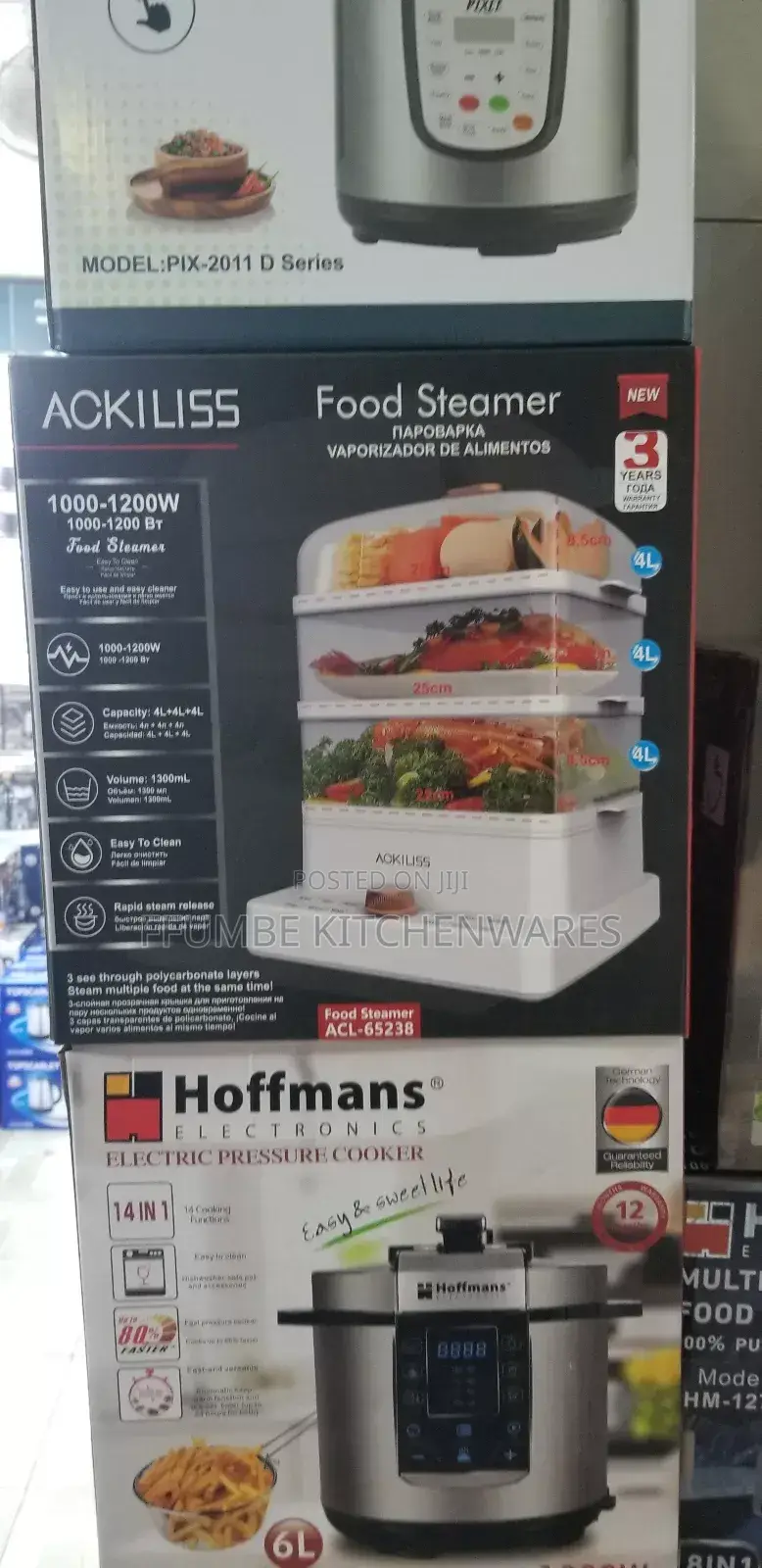 Food Steamer 4 Tier
