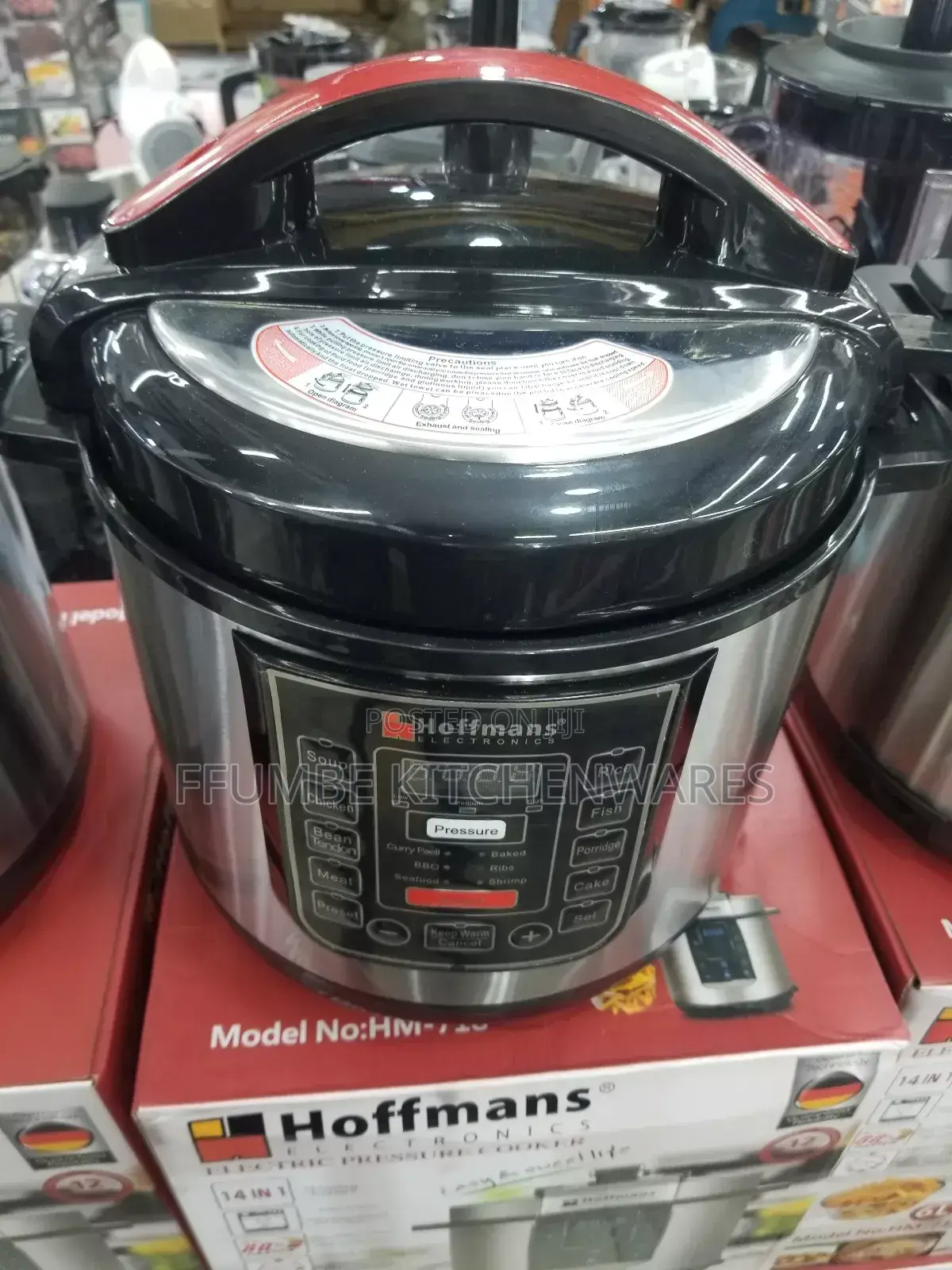 Electric Pressure Cooker 14 in 1