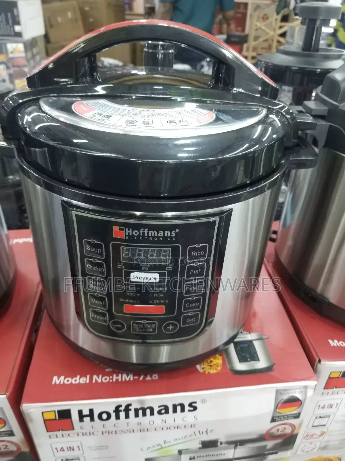 Electric Pressure Cooker 14 in 1