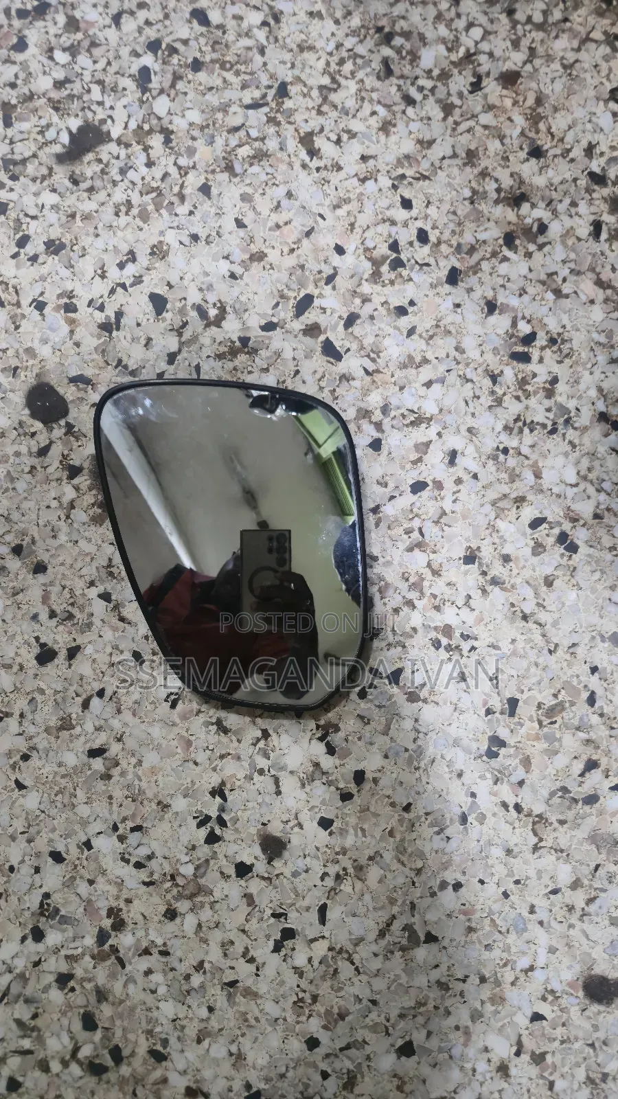 Original Toyota Hilux Mirror Plate