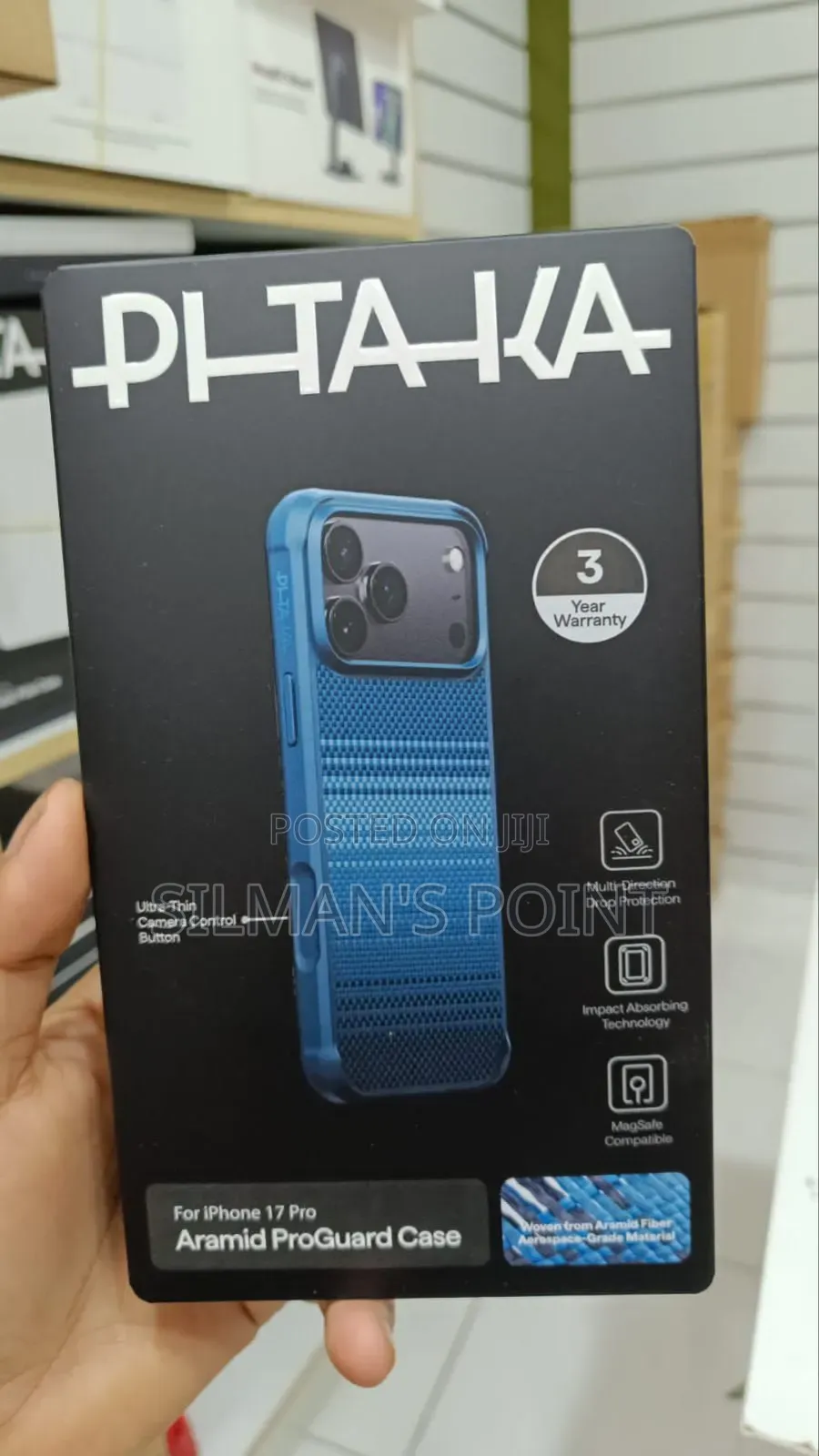 Pitaka Aramid Pro Guard Case for 17 Pro and Max