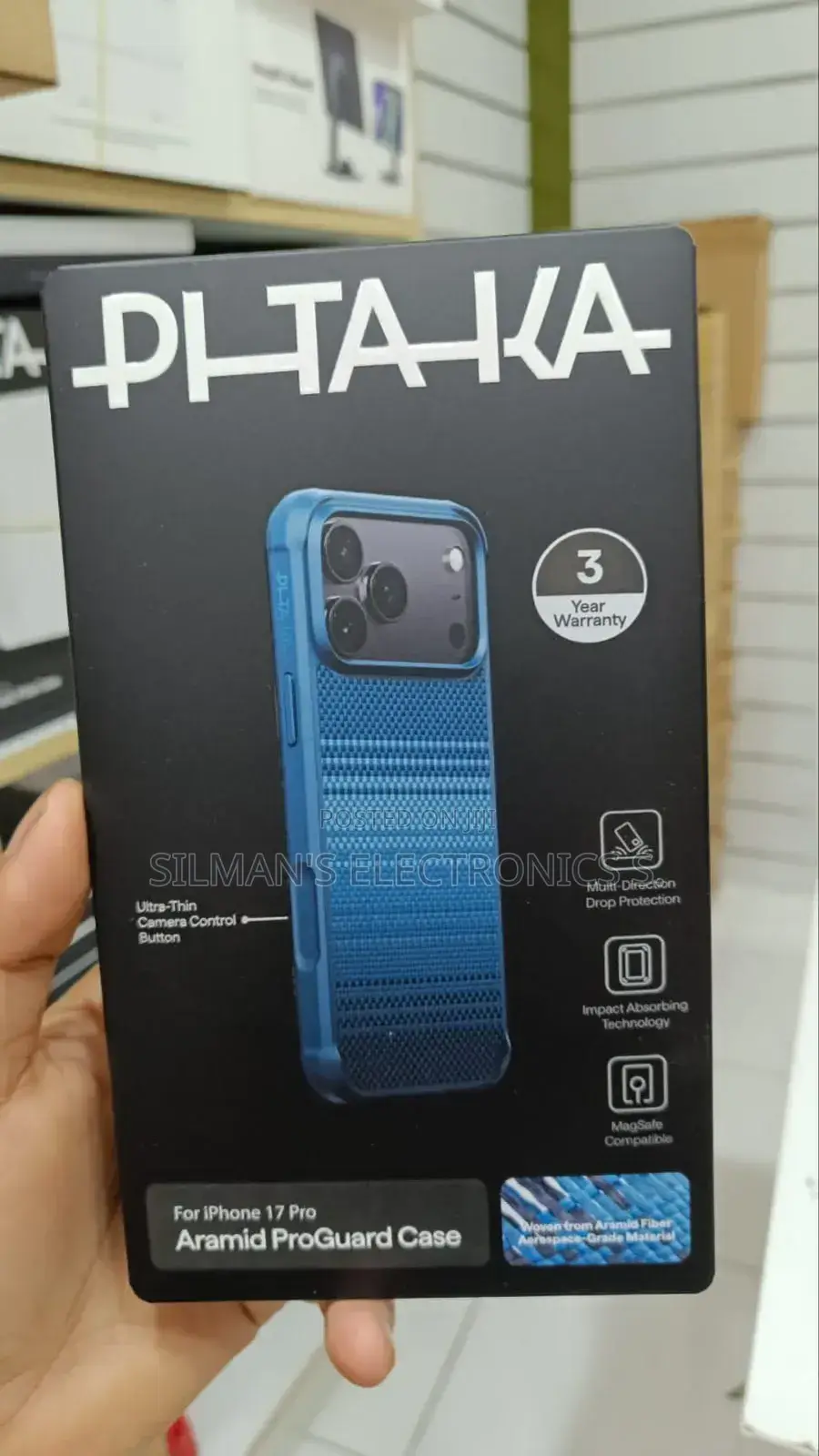 Pitaka Aramid Pro Guard Case for 17 Pro and Max