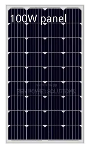 100w Monocrystalline Solar Panel