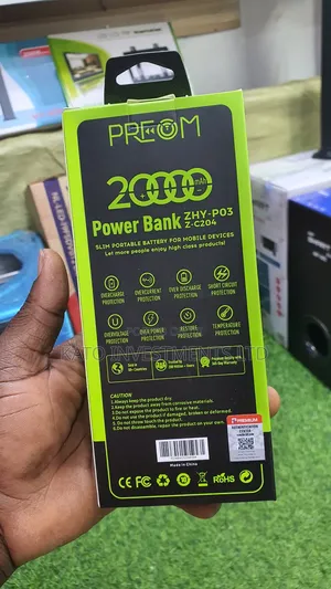 Preom Power Bank 20,000mah
