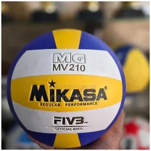 Mikasa Mv210 Premium Synthetic Volleyball.