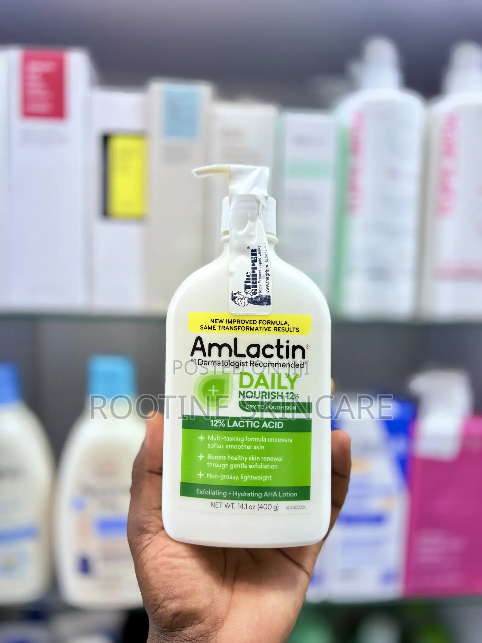 Amlactin Daily Nourish 12% Lactic Acid Exfoliatiing Lotion 400g