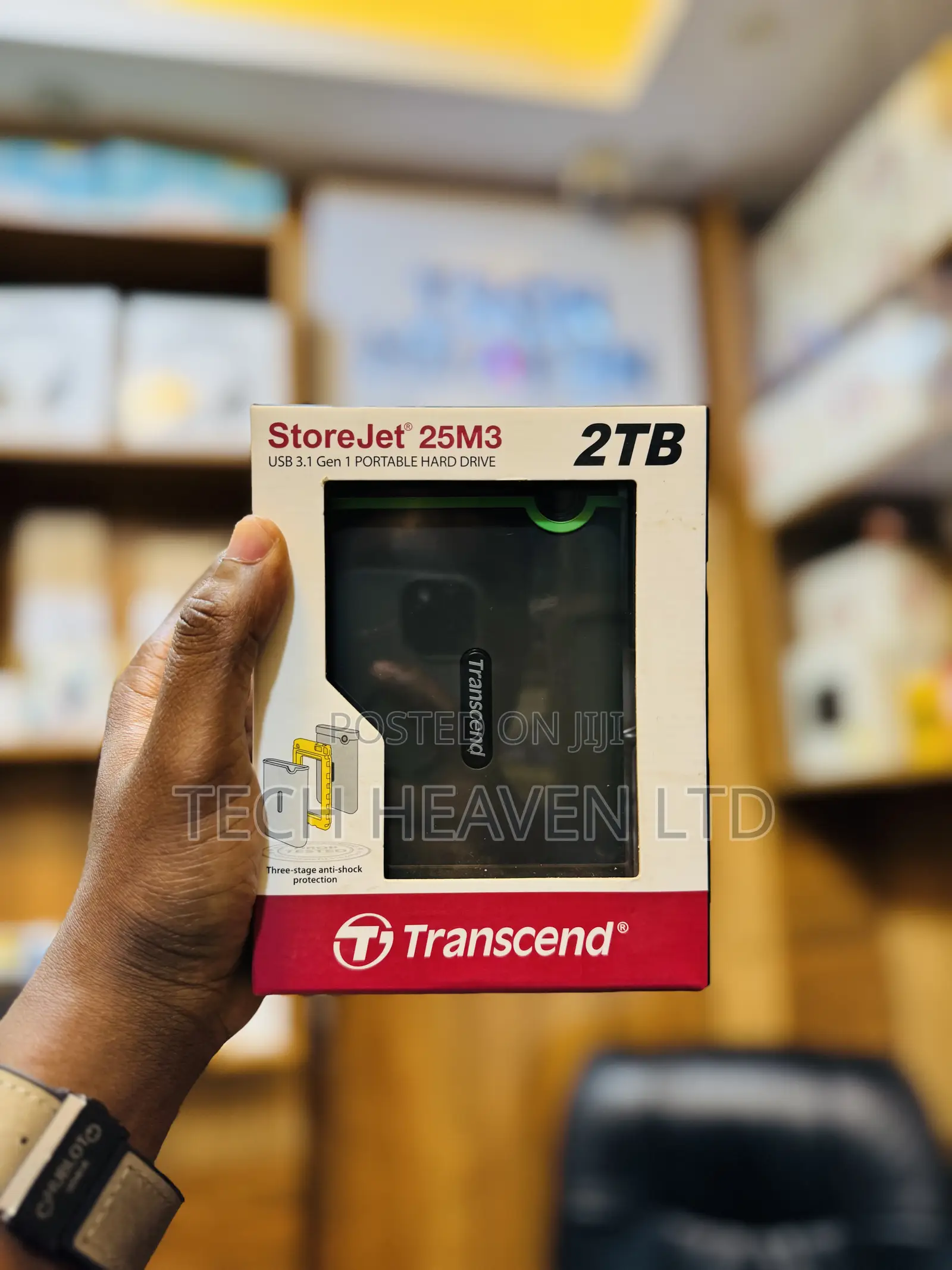 2tb Transcend External Hard Drive - New