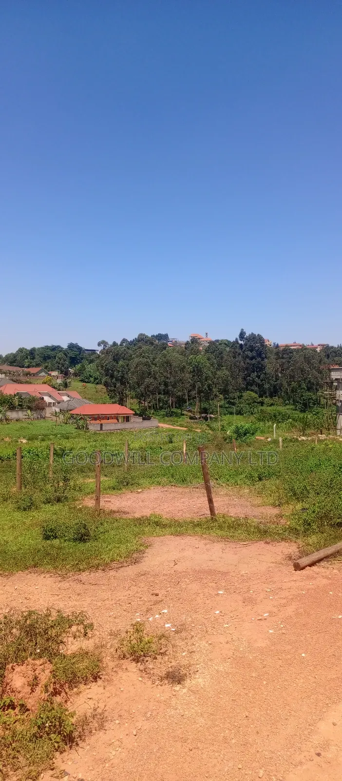 25 Decimals on a Hill Top Near National Water Tanks Jinja Misindye