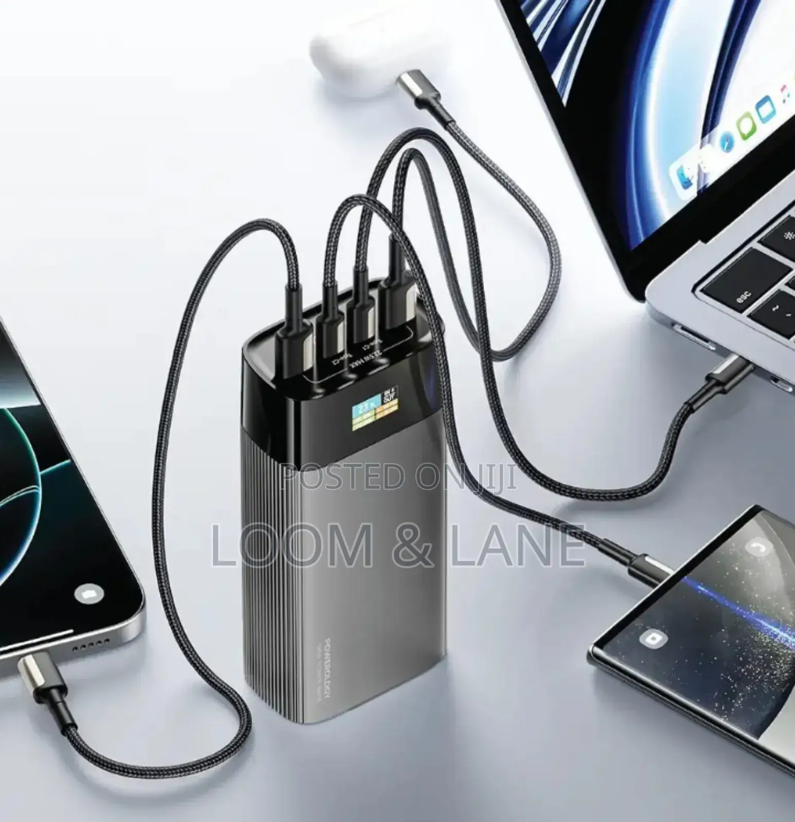 Powerology Voltedge 40000mah Power Bank 100w Pd