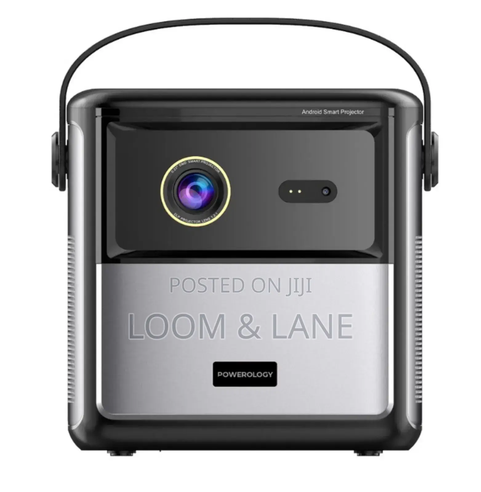 Powerology Starbeam 100" Google DLP Rechargeable Projector - Black