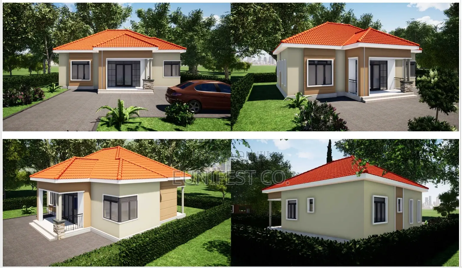 3 Bedroom House Architectural Drawings