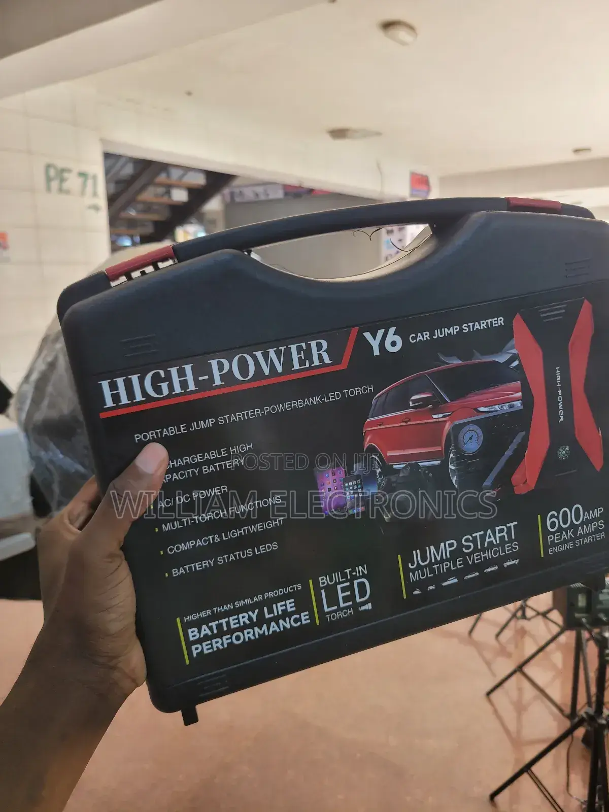 High Power Y6 Car Jump Starter