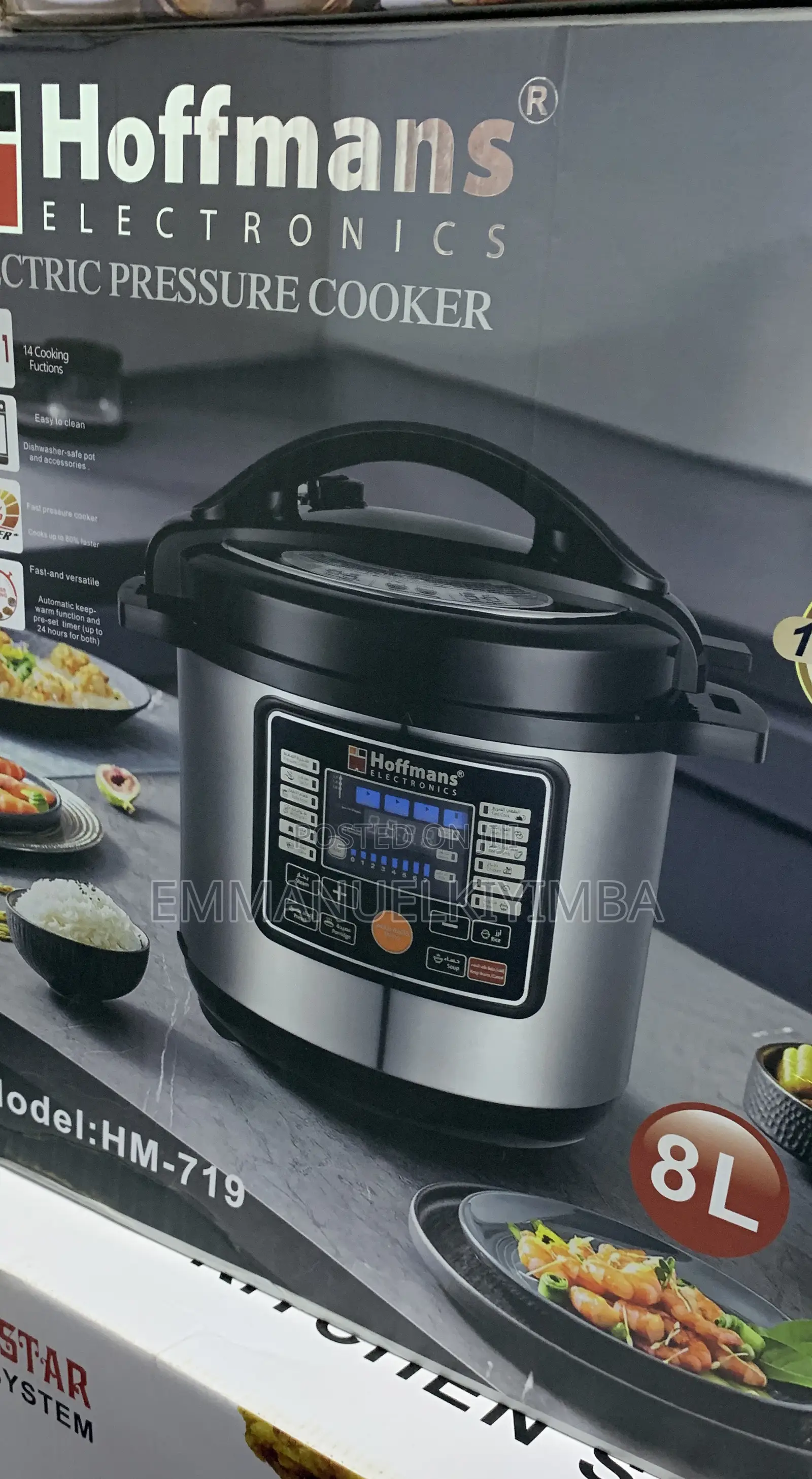 Hoffmans Electric Pressure Cooker